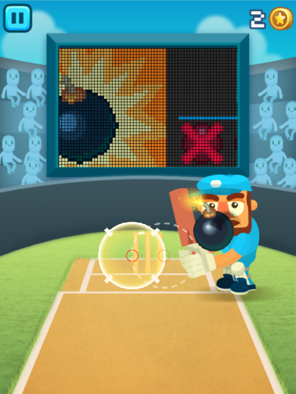 Cricket Hero Bomb Screenshot.