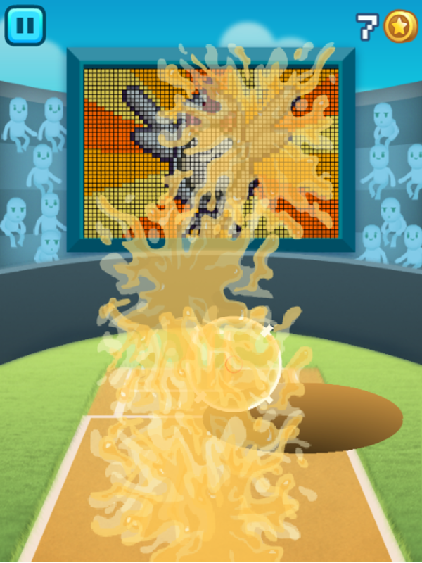 Cricket Hero Hit an Egg Screenshot.