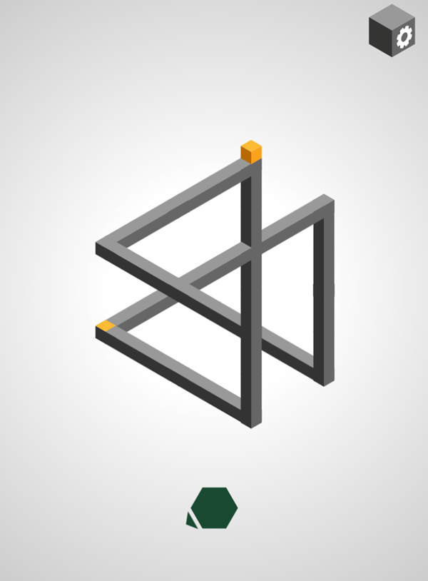 Cube Move Game Level Challenge Screenshot.