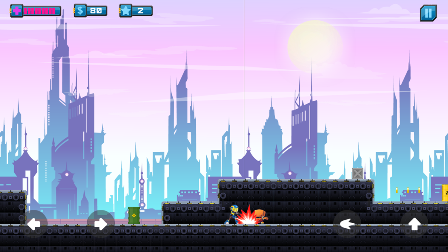 Cyber Knight Slashman Game Attack Screenshot.