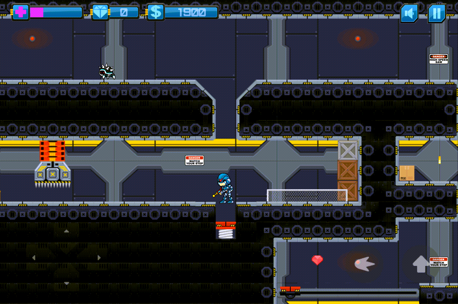 Cyberman V Game Screenshot.