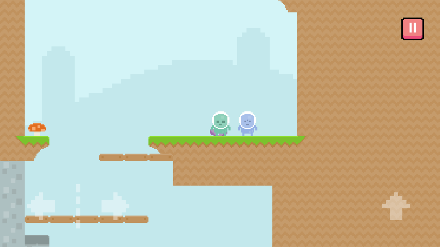 Dadish Game Level Beat Screenshot.