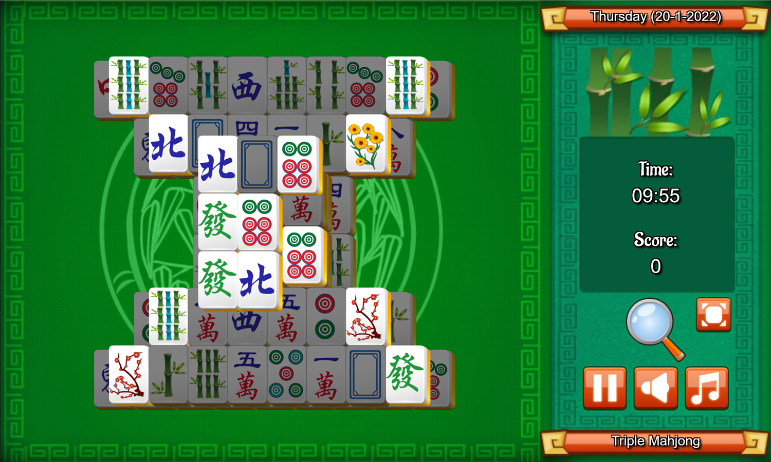 Daily Mahjong Triple Mahjong Screenshot.