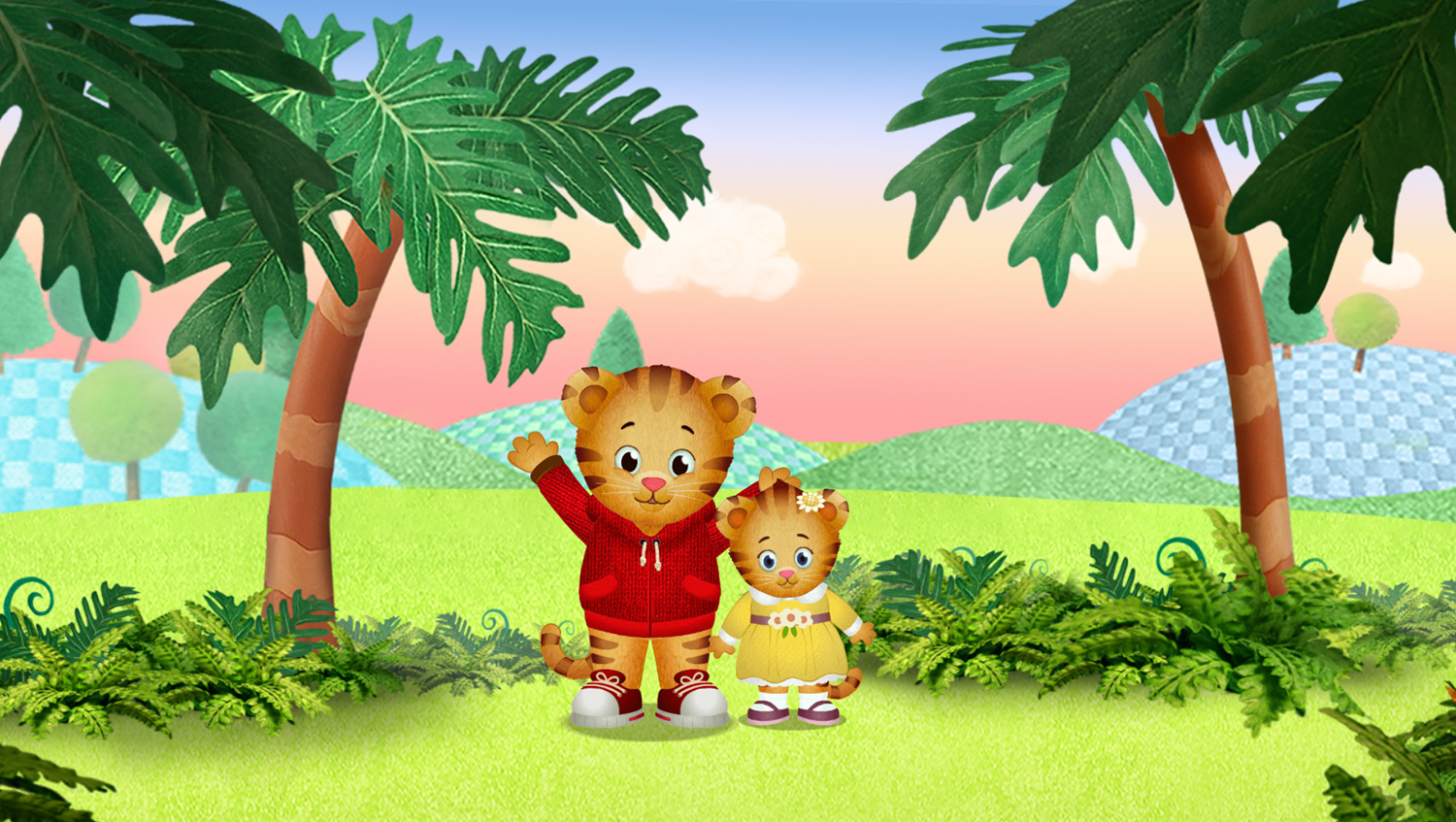 Daniel Tiger's Neighborhood Birthday Buddy Game Introduction Screenshot.