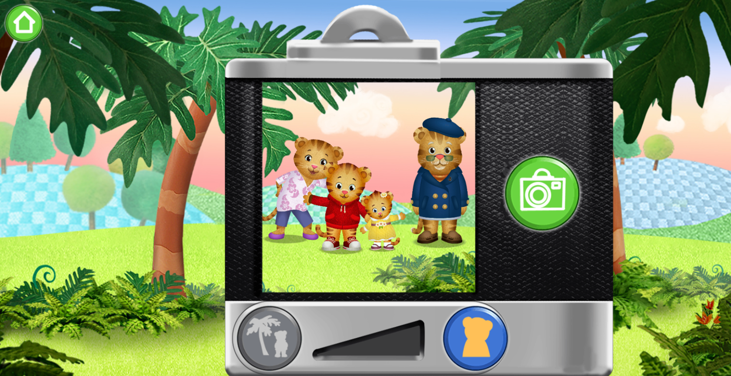 Daniel Tiger's Neighborhood Birthday Buddy Game Photo Screenshot.