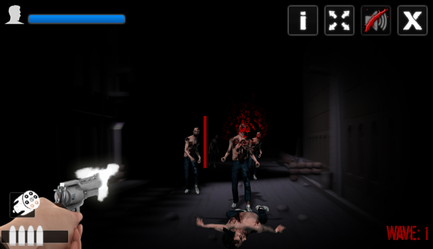 Dead City Game Play Screenshot.