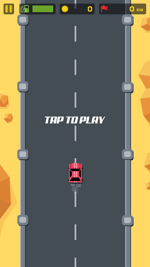 Deadly Race Game Tap To Play Screenshot.