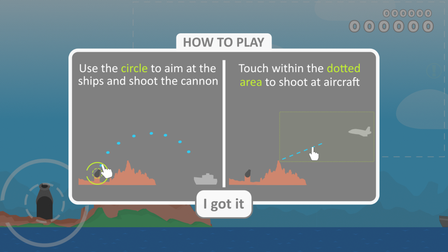 Def Island Game How To Play Screenshot.