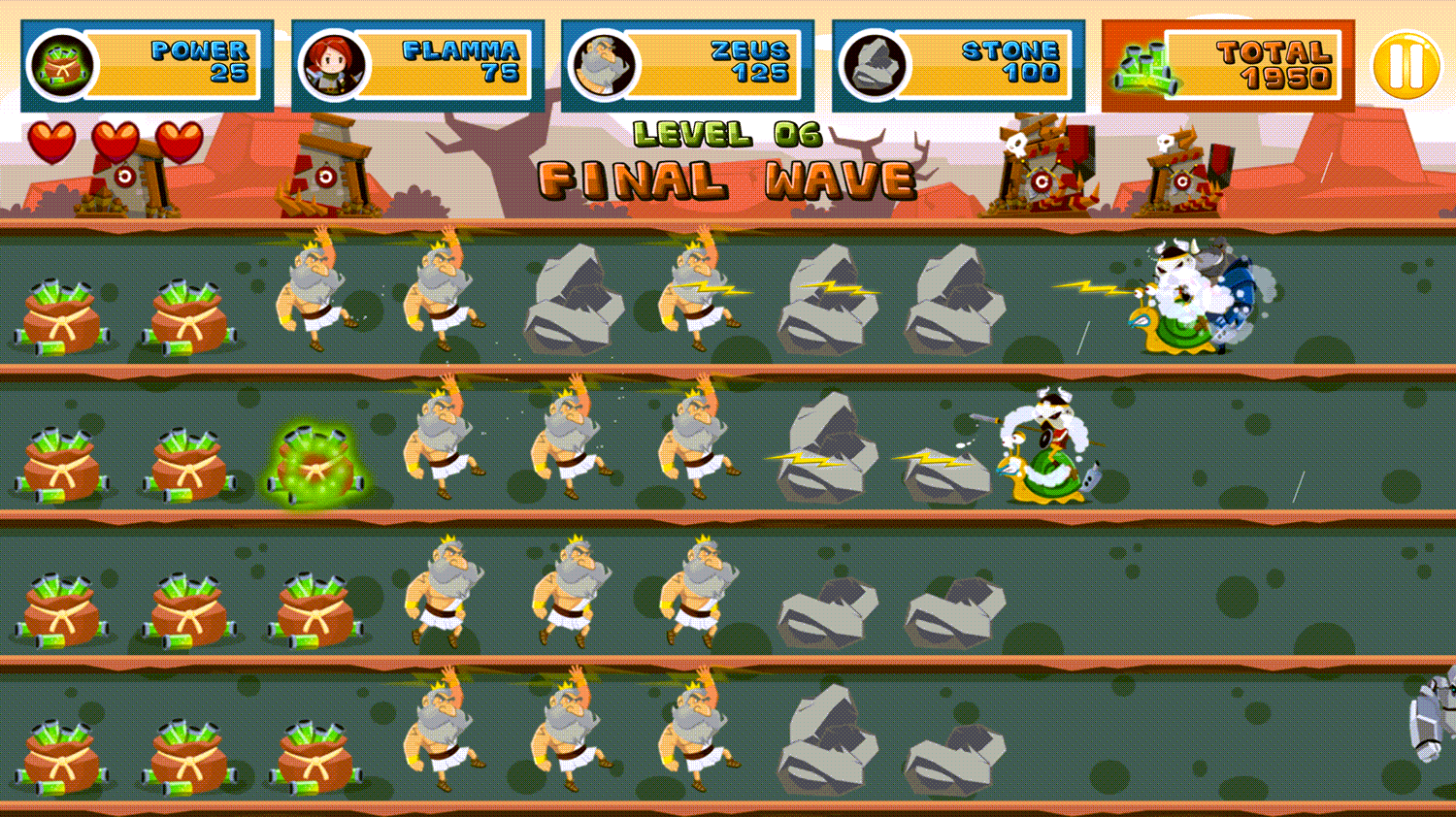 Defense Battle Game Screenshot.