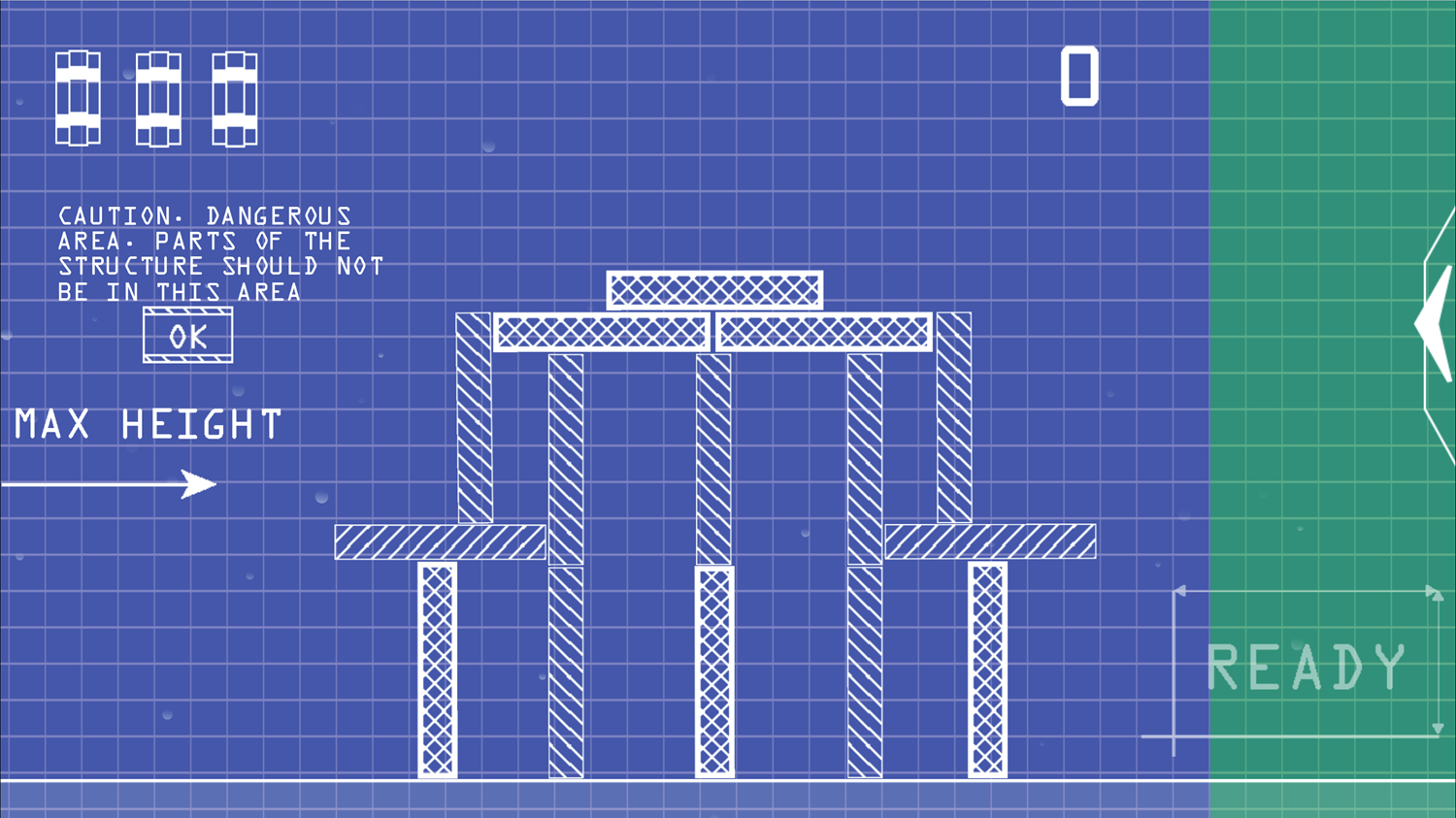 Demolition by Explosion Game Dangerous Area Instructions Screenshot.