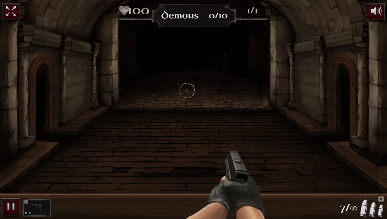 Demon Killer Game Start Screenshot.