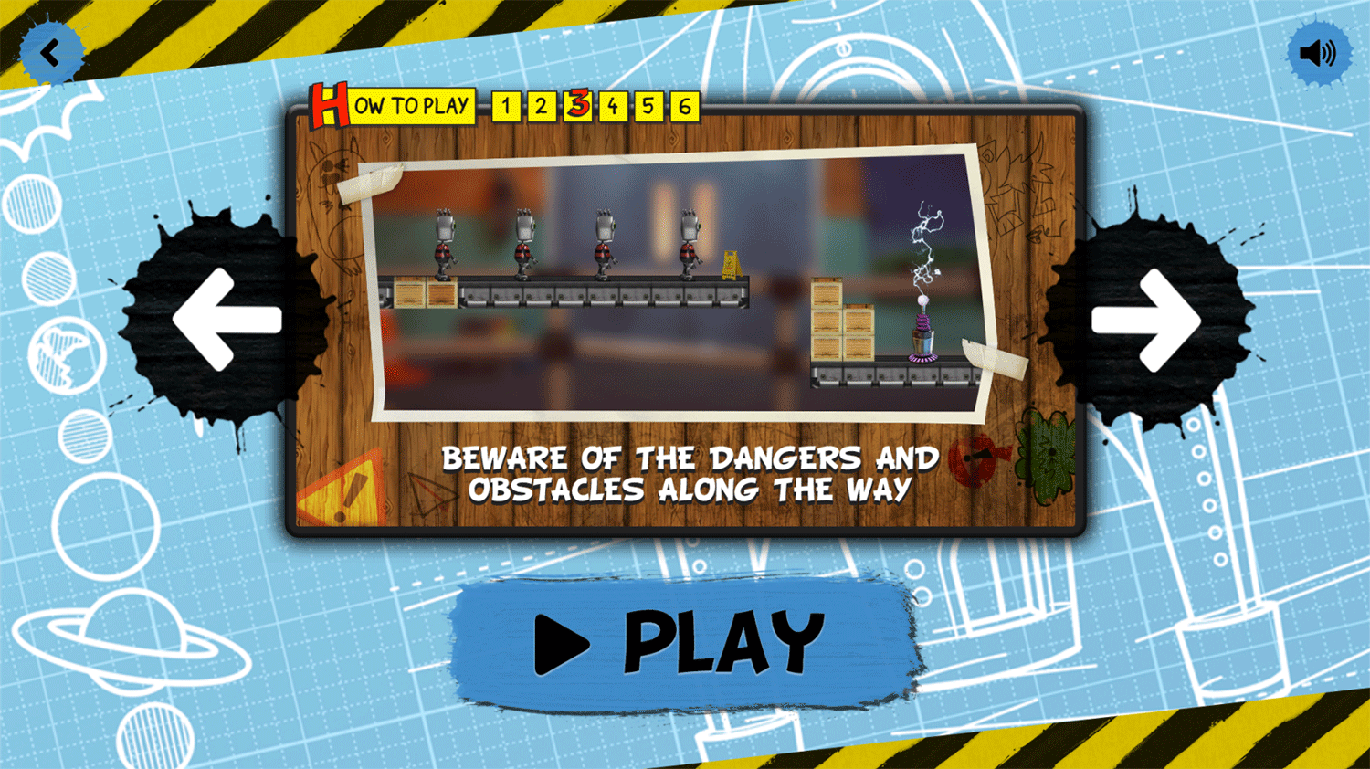 Dennis & Gnasher Clone Ranger Game Play Tips Screenshot.