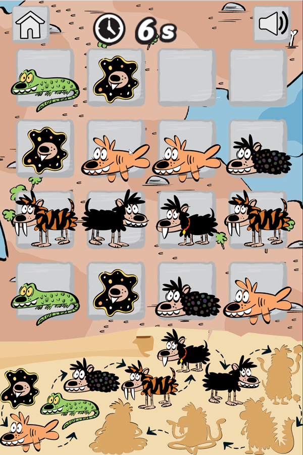 Dennis & Gnasher Gnasher Evolution Timed Game Screenshot.