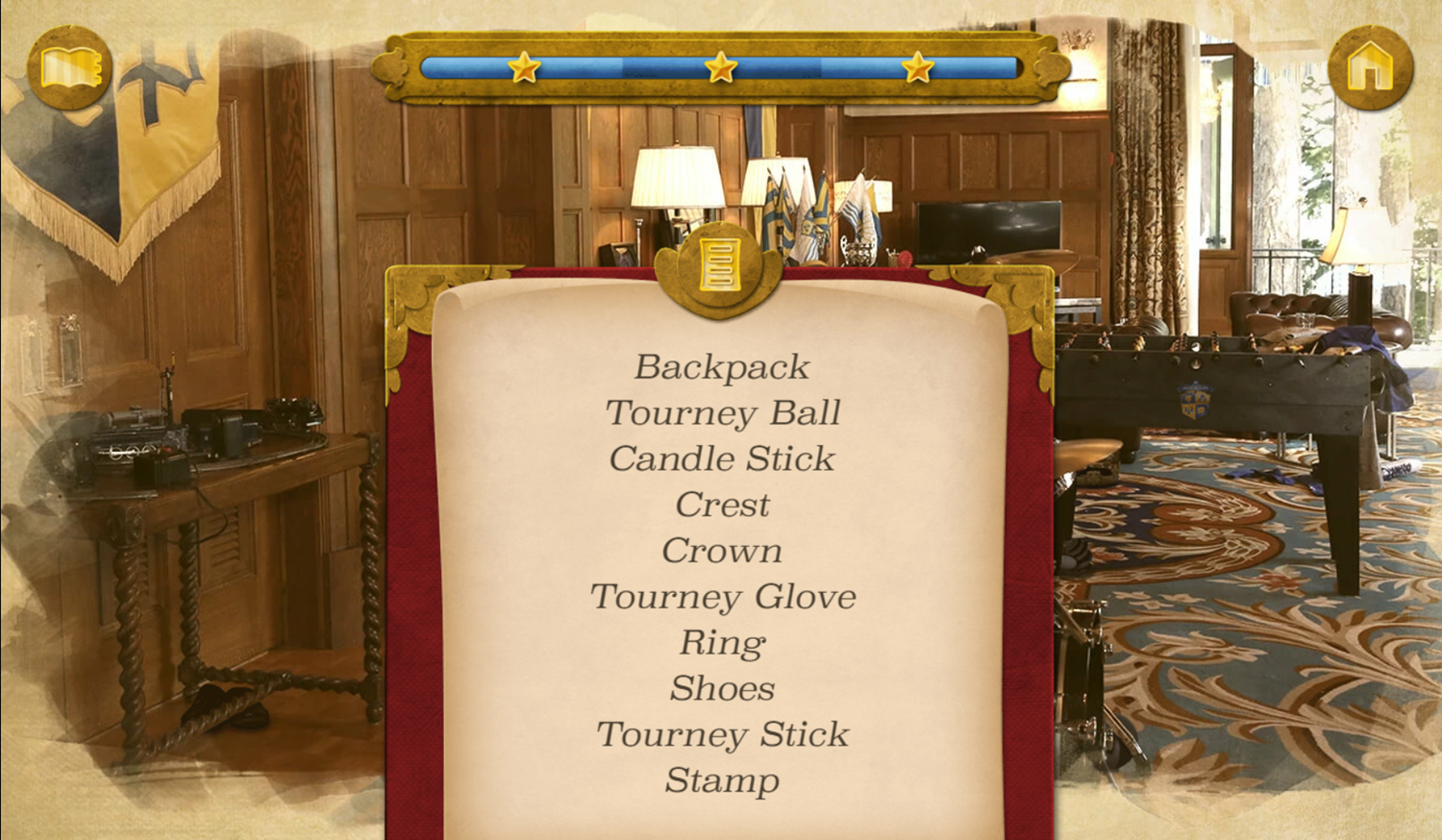 Descendants Hidden Mystery Map Game Items To Find Screenshot.