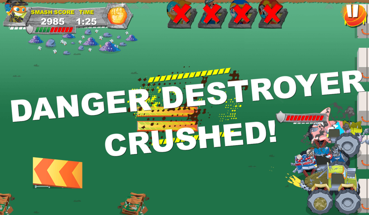 Destruction Truck Derby Game Crush Enemy Screenshot.