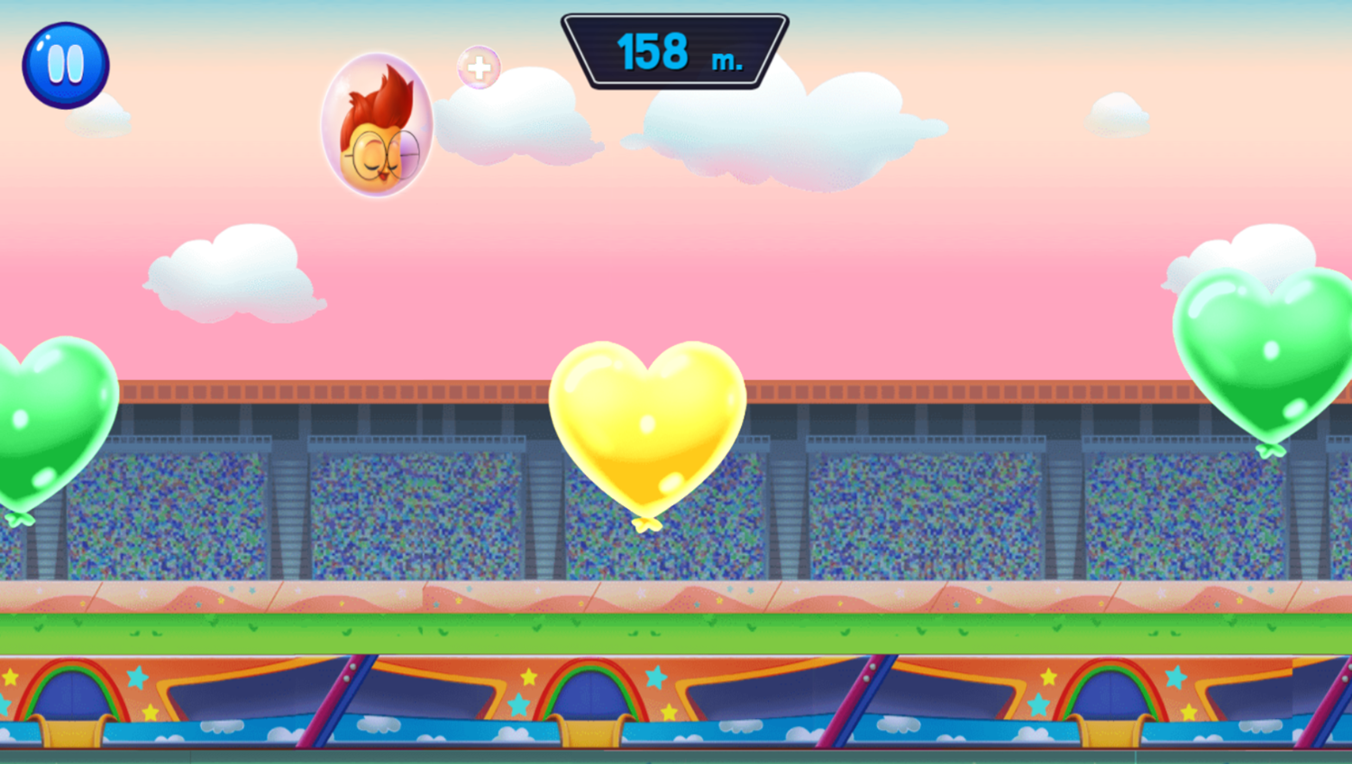 Disney Bounce Game Long Jump Play Screenshot.
