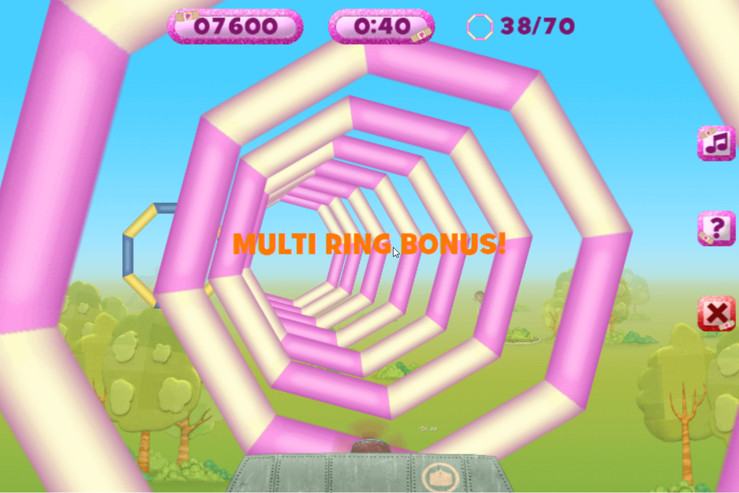 Disney Jr Big Air Adventure Game Level Play Screenshot.
