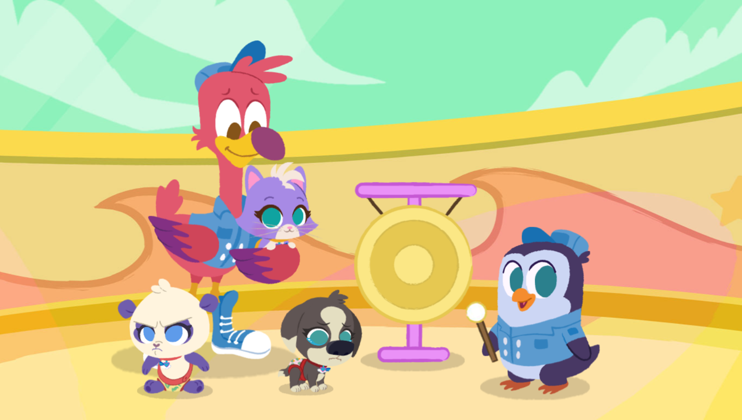 Disney Jr Feelings Game Intro Screenshot.