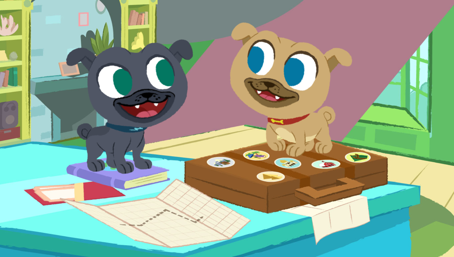 Disney Jr Go Pups Go Game Intro Screenshot.