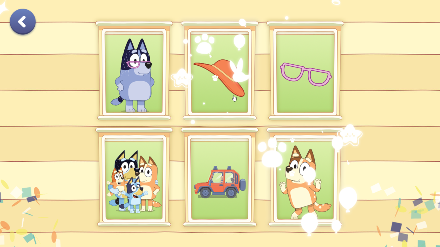 Disney Jr Matching Game What Goes Together Level Complete Screenshot.