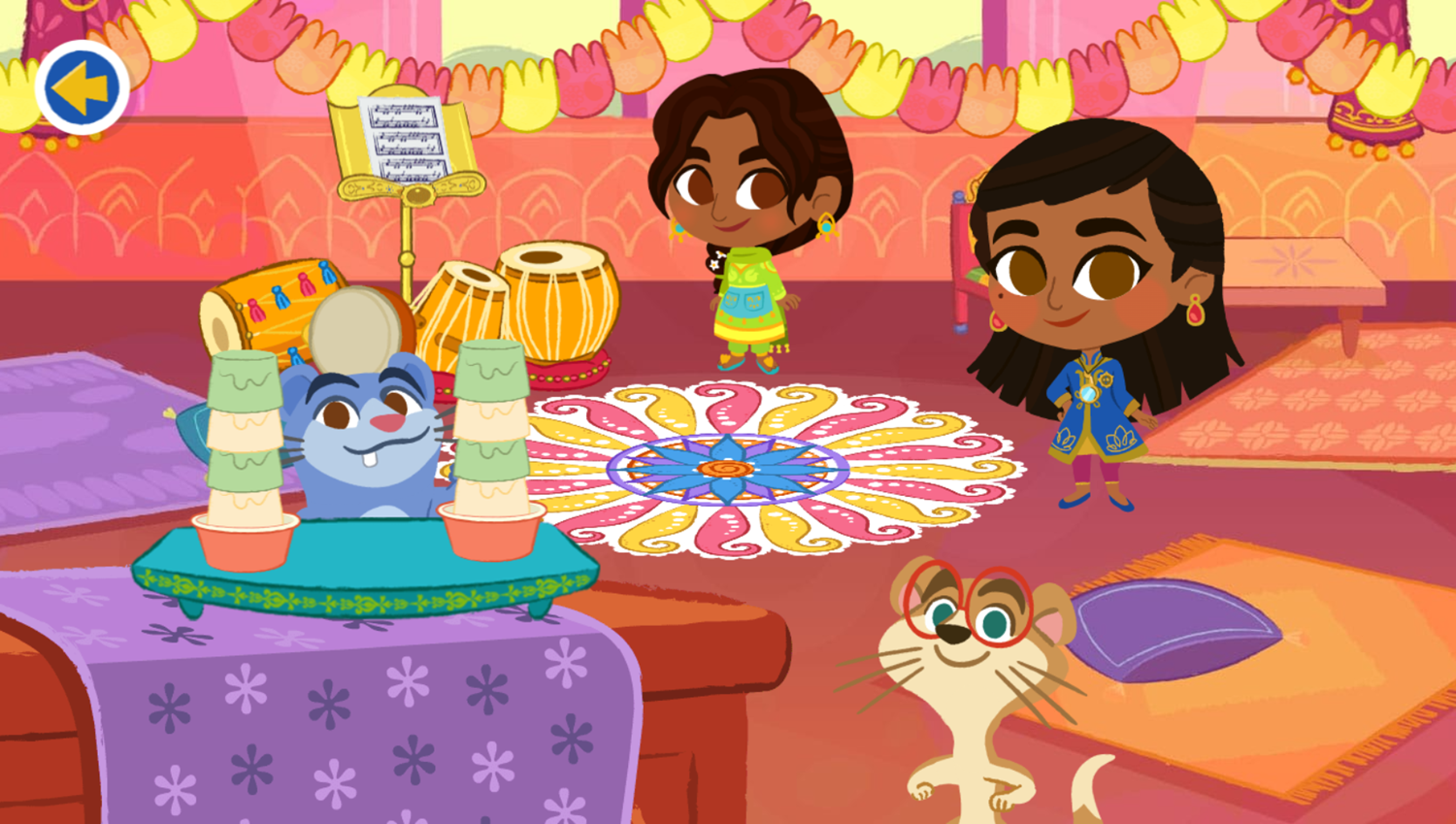 Disney Jr Mira Pattern Party Game After Event Screenshot.