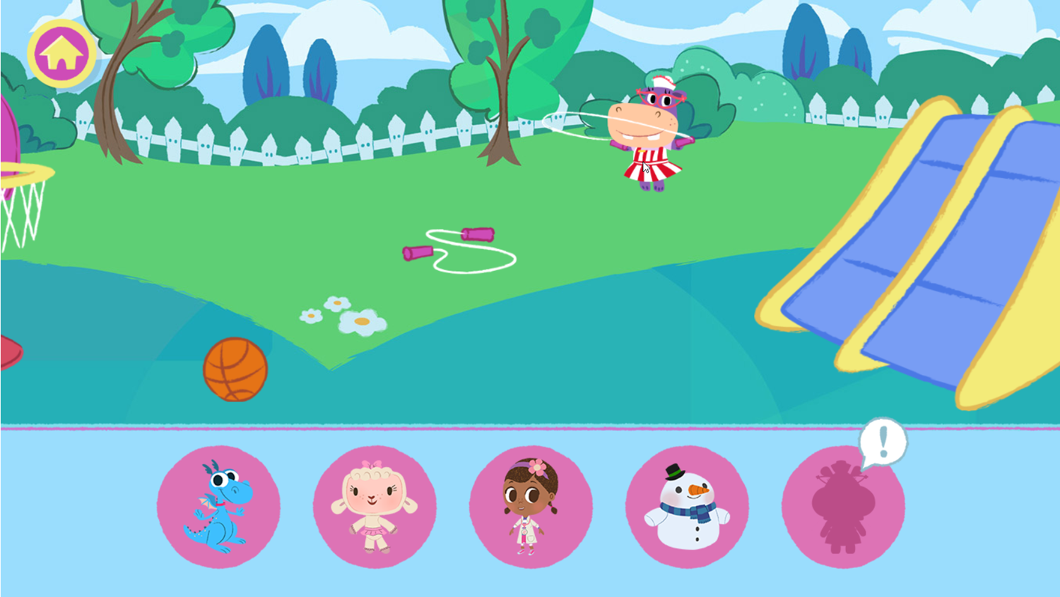 Disney Jr Wash-Up Play Day Game Use Jump Rope Screenshot.