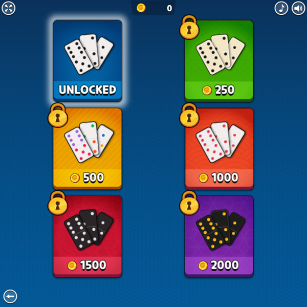 Domino Battle Game Background Screenshot.