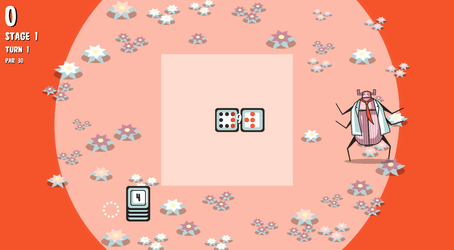 Domino With Cards Game Start Screenshot.