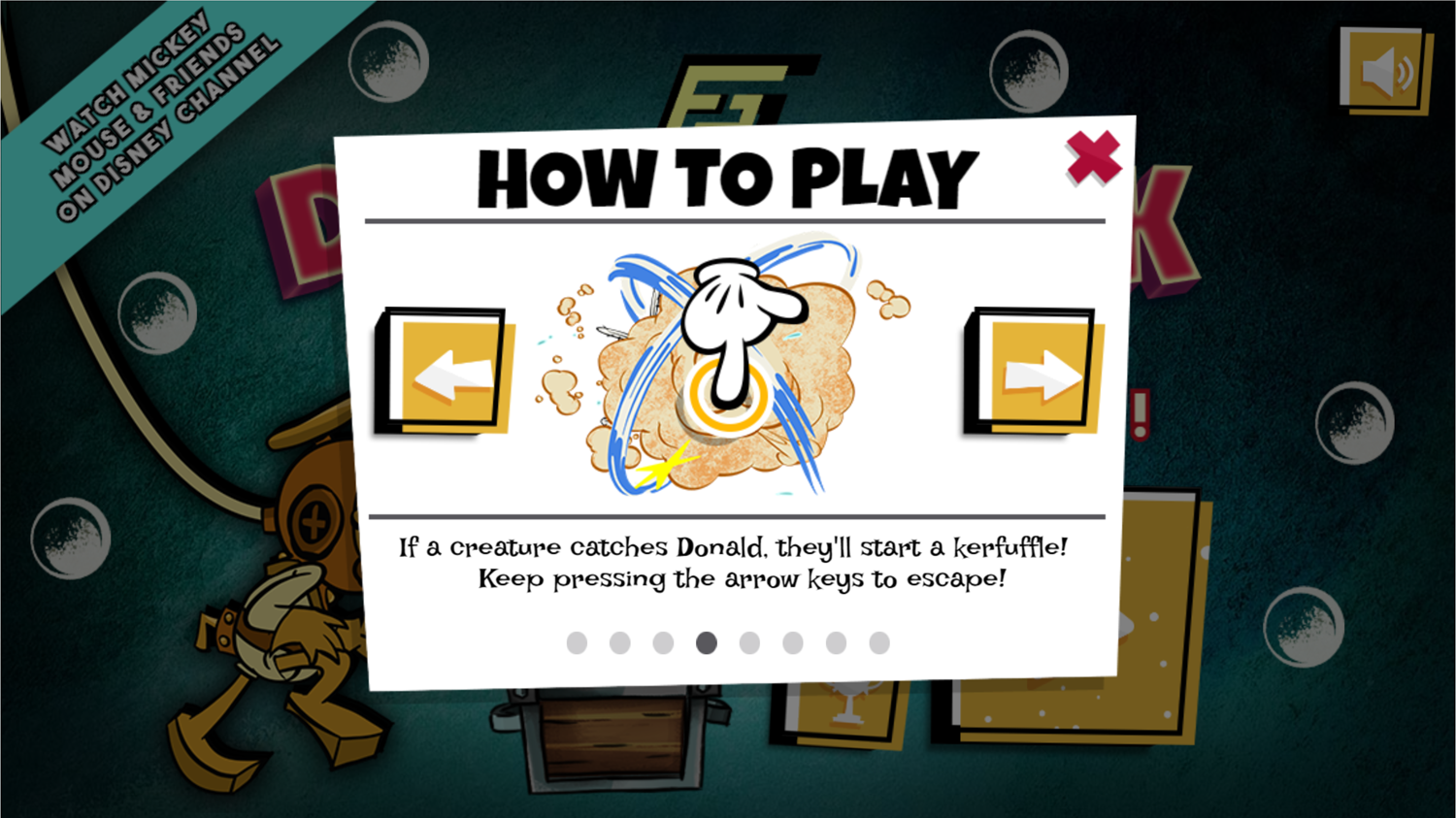 Donald Duck Treasure Frenzy How to Fight Screenshot.