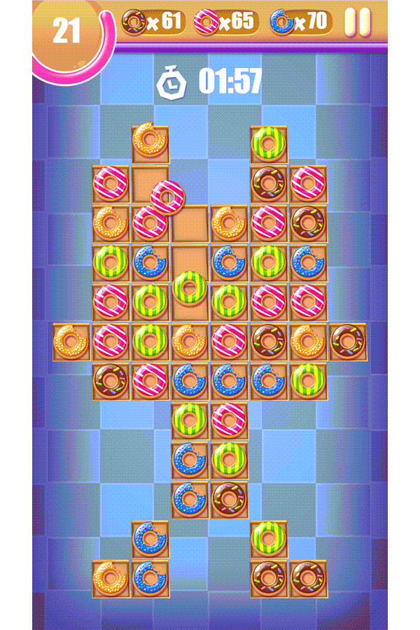 Donuts Game Screenshot.