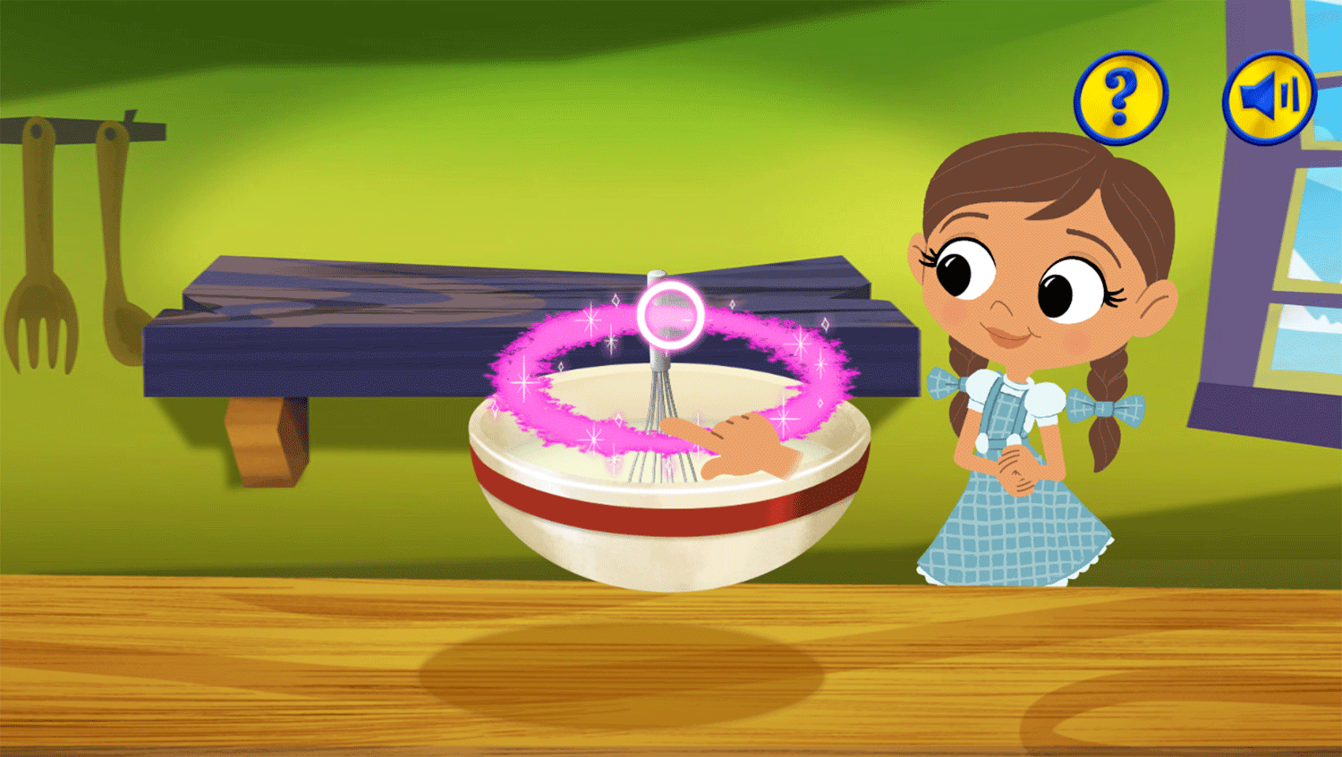 Dorothy and the Wizard of Oz Cookie Magic Game Mix Ingredients Screenshot.