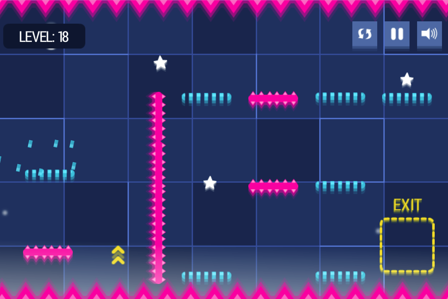 Dot Adventure Game Final Level Screenshot.