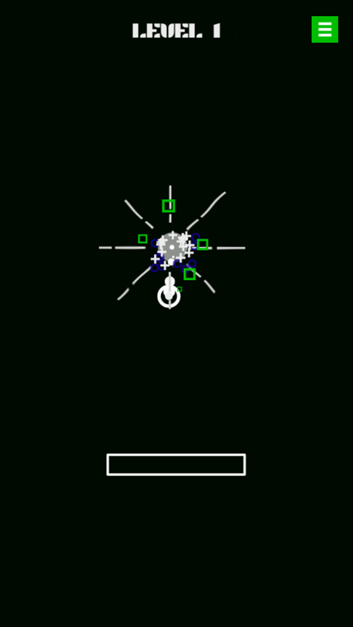 Dot Shot Game Level Play Screenshot.