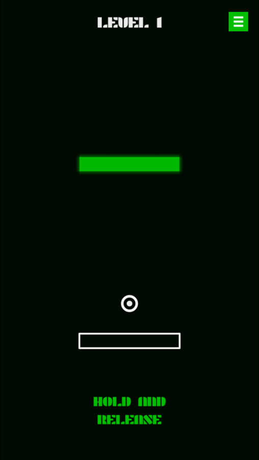 Dot Shot Game Level Start Screenshot.