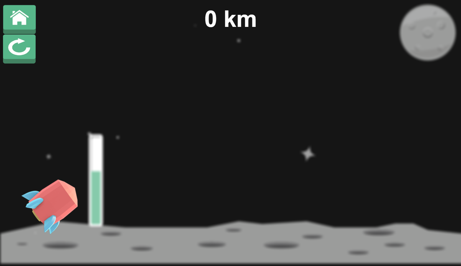 Dr Rocket Game Start Screenshot.