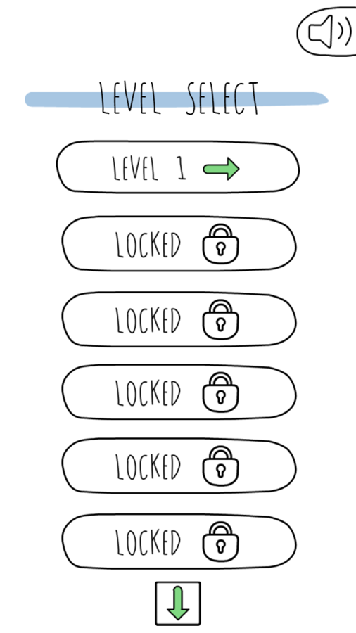 Draw Couple Game Level Select Screenshot.