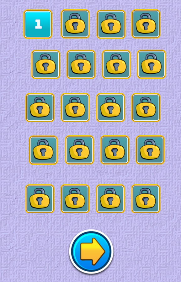 Draw Pixels Game Level Select Screenshot.