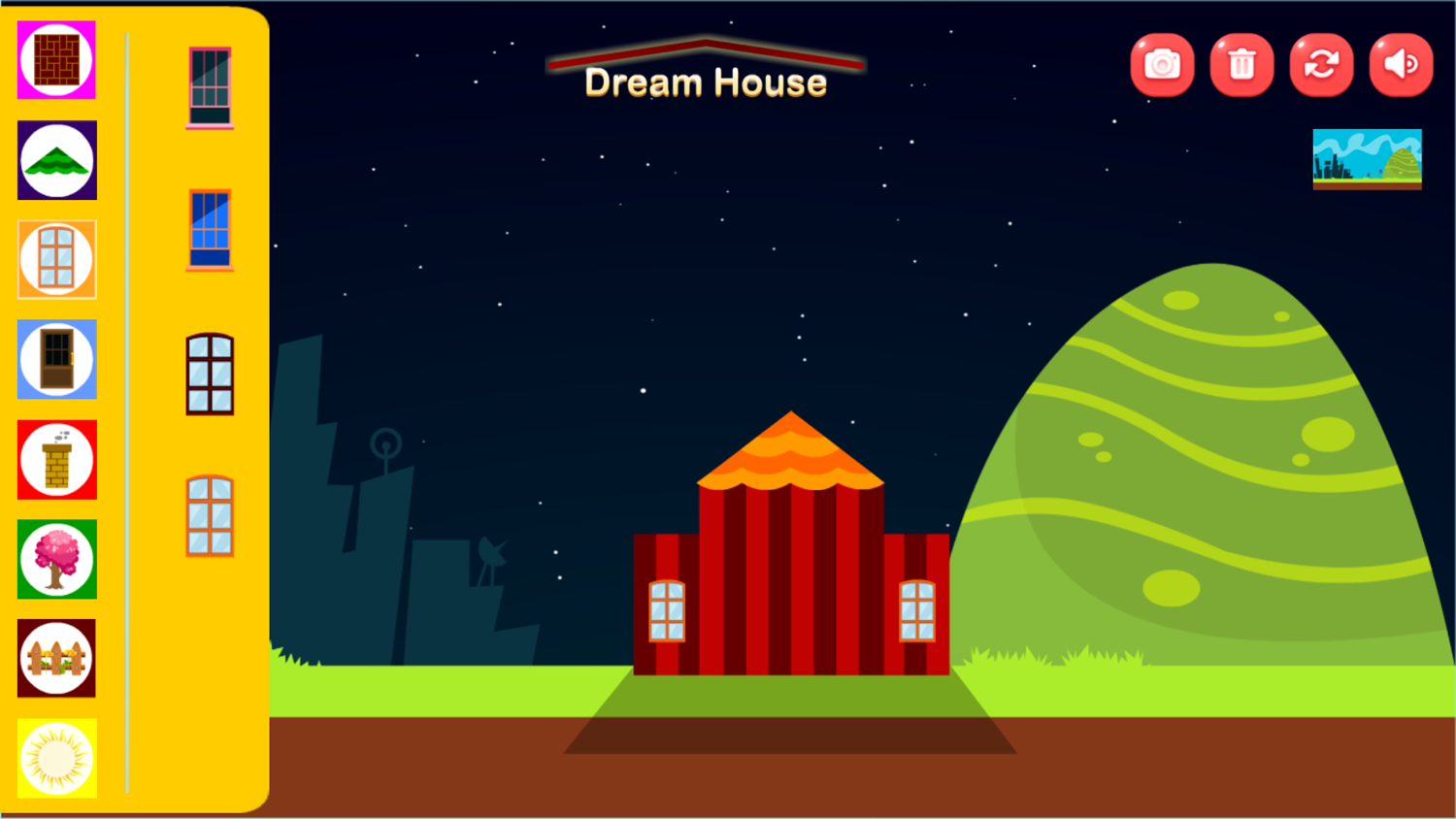 Dream House Game Play Screenshot.