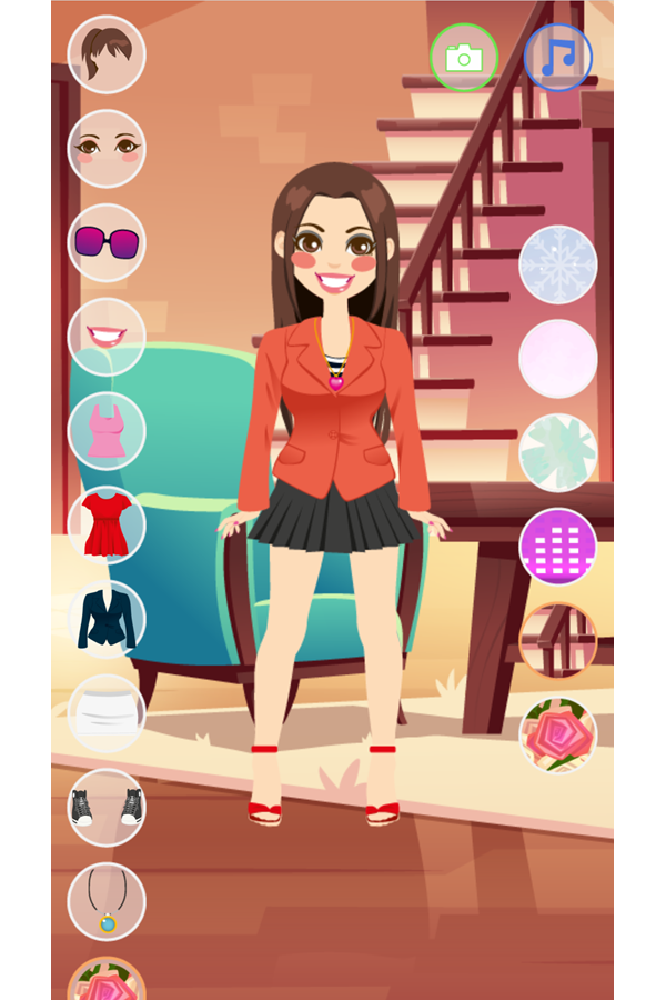 Dress Up Game Screenshot.