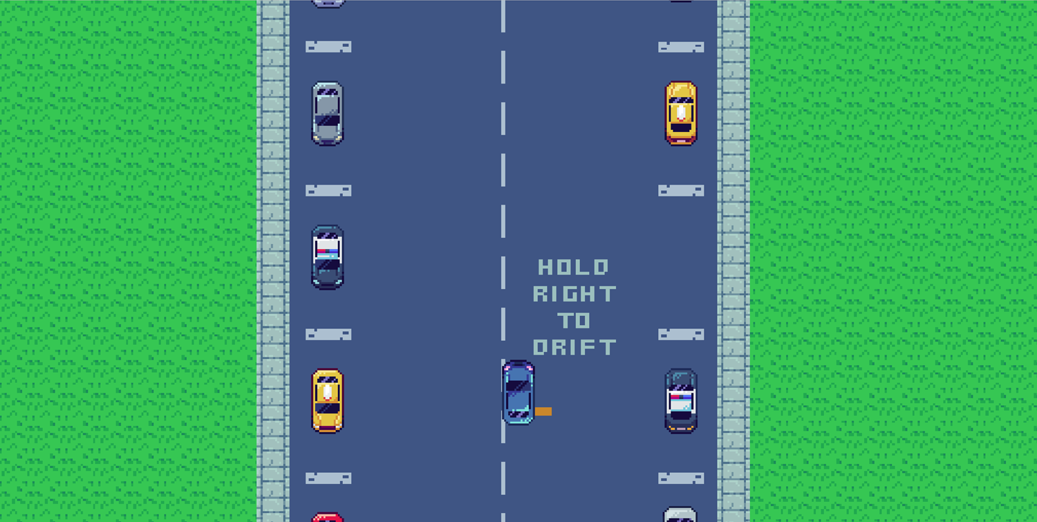 Drift Parking Game Turn Right Tutorial Screen Screenshot.