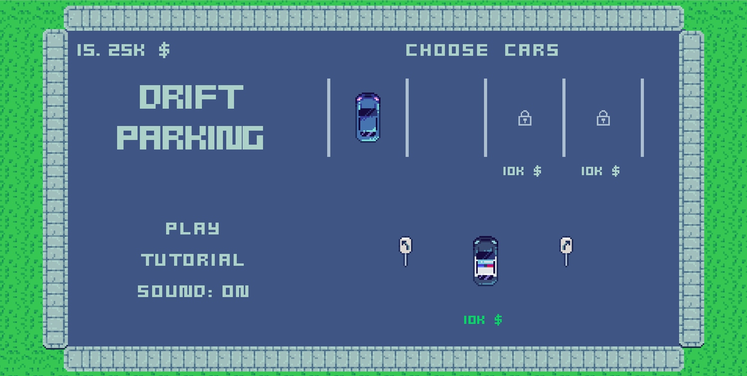 Drift Parking Game Unlock Cop Car Screenshot.