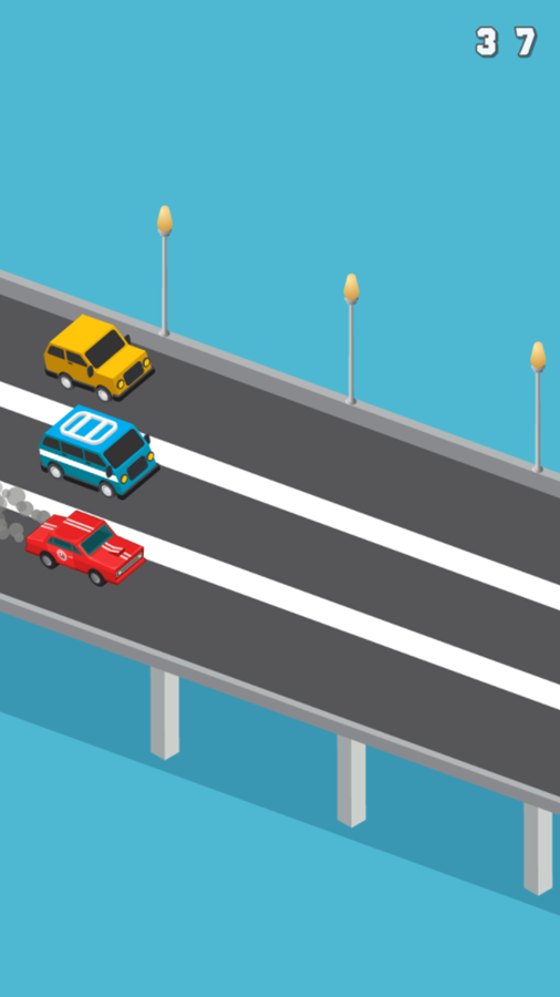 Driver Highway Game Play Screenshot.
