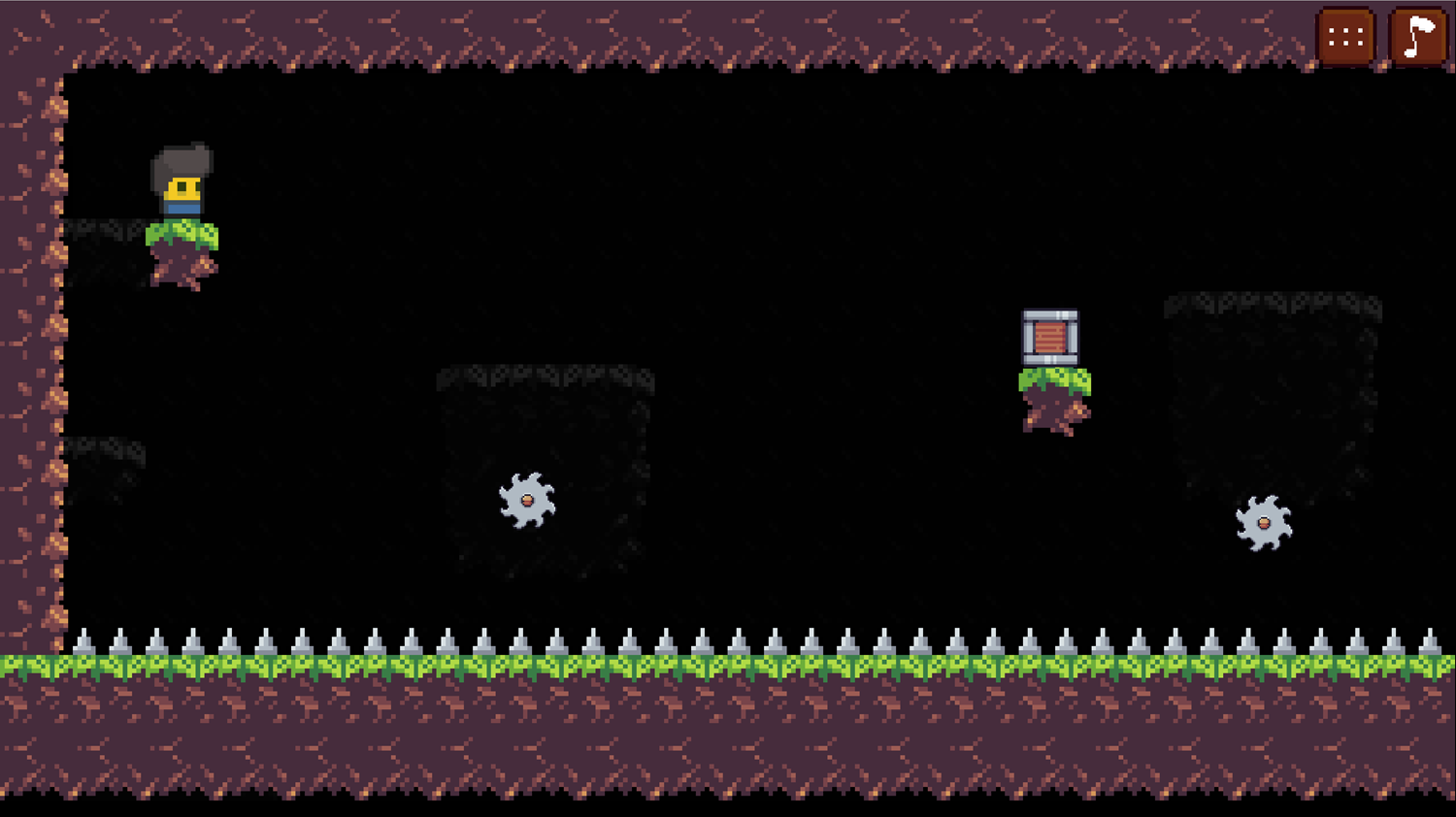 Drop Slime Adventure Game Final Stage Screenshot.