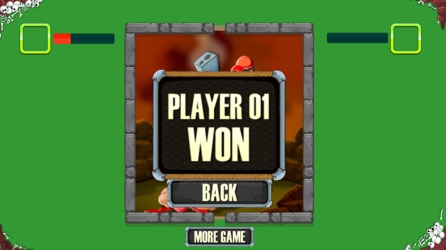Dual With Death Game Won Screenshot.
