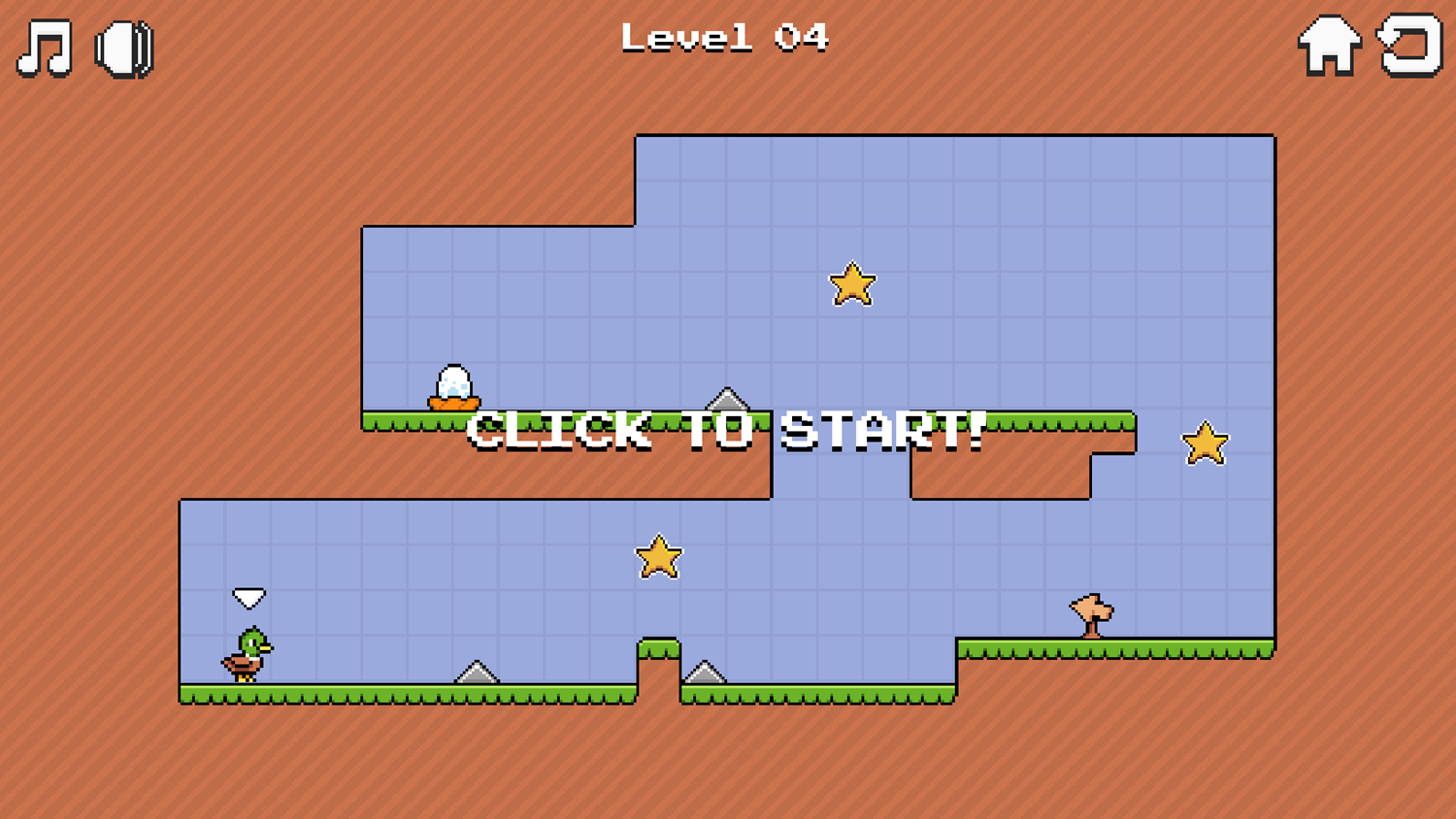 Duck Auto Run Game Screenshot.