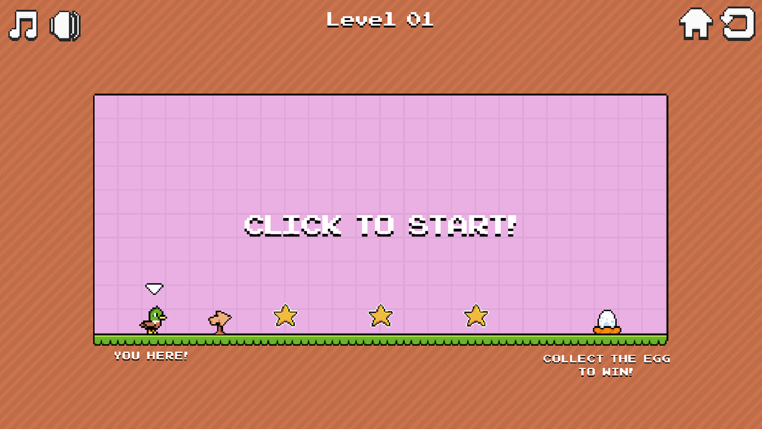 Duck Auto Run Game How to Play Screen Screenshot.