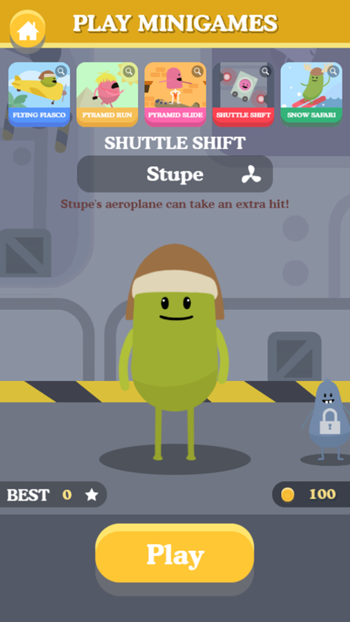 Dumb Ways to Die 3 World Tour Game Shuttle Shift Screenshot.