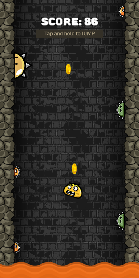 Dungeon Escape Game Play Screenshot.