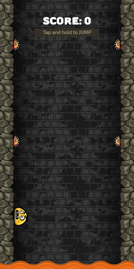 Dungeon Escape Game Start Screenshot.