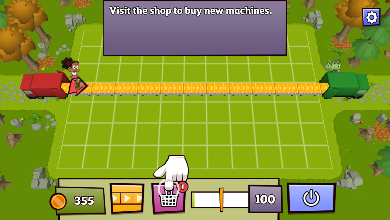 Eco Empire Game Visit Shop Screenshot.